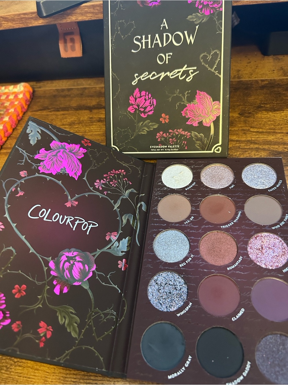 ColourPop A Shadow of Secrets Palette – Pink, Mauve & Brown Tones